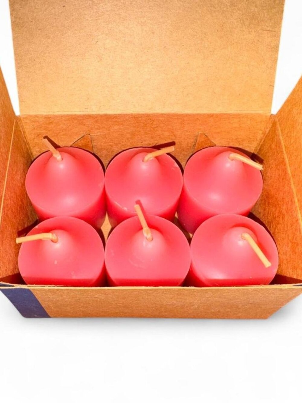 PartyLite Votive Candles, Rosewood Scent, 6 Pack